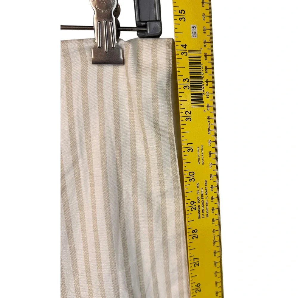 Pier 1 Imports‎ Table Runner 66x13 Pumpkin Stripe Embroidered Fall Thanksgiving